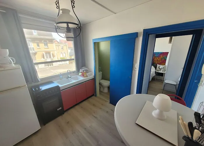 Charmant T2 De 20M² Face A La Plage De Berck-Sur-Mer, Avec Chambre Et Ascenseur - Fr-1-674-48